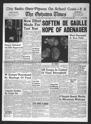 Oshawa Times (1958-), 22 Jan 1963