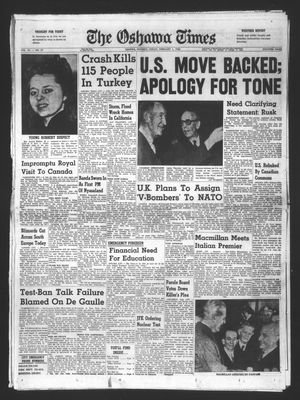 Oshawa Times (1958-), 1 Feb 1963