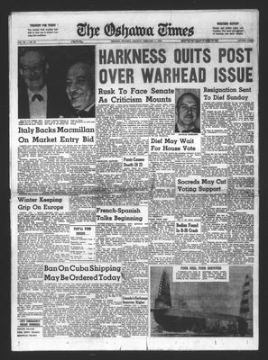 Oshawa Times (1958-), 4 Feb 1963