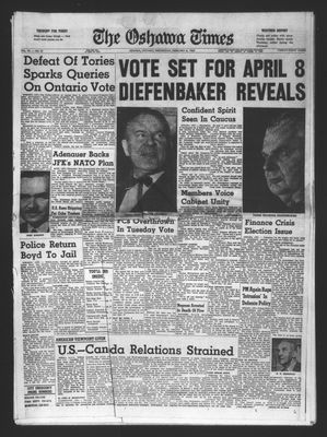 Oshawa Times (1958-), 6 Feb 1963