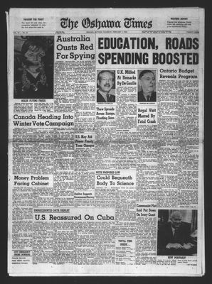 Oshawa Times (1958-), 7 Feb 1963