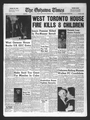 Oshawa Times (1958-), 8 Feb 1963