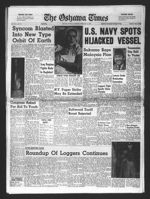 Oshawa Times (1958-), 14 Feb 1963