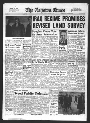 Oshawa Times (1958-), 16 Feb 1963