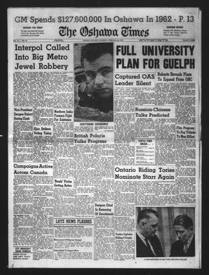 Oshawa Times (1958-), 28 Feb 1963