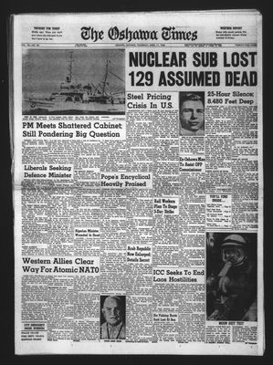 Oshawa Times (1958-), 11 Apr 1963