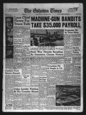 Oshawa Times (1958-), 30 Apr 1963