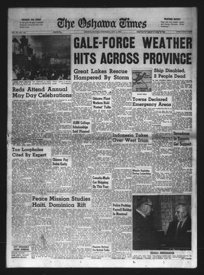 Oshawa Times (1958-), 1 May 1963