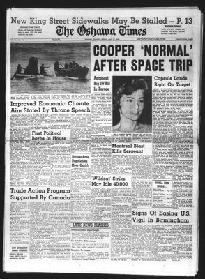 Oshawa Times (1958-), 17 May 1963