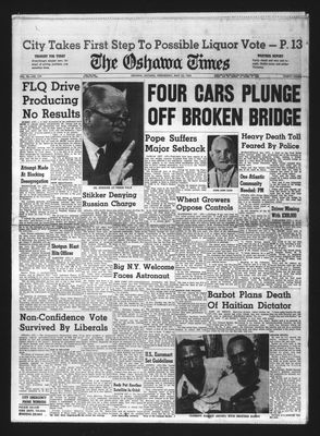 Oshawa Times (1958-), 22 May 1963