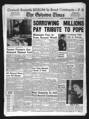 Oshawa Times (1958-), 4 Jun 1963