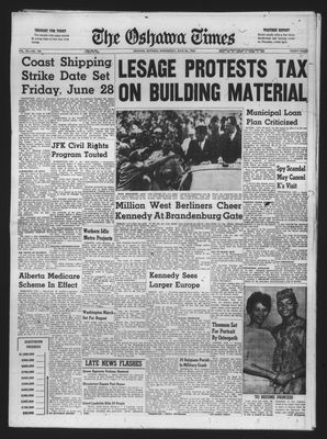 Oshawa Times (1958-), 26 Jun 1963