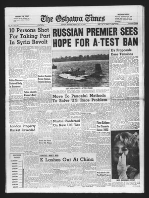 Oshawa Times (1958-), 19 Jul 1963