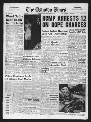 Oshawa Times (1958-), 1 Aug 1963