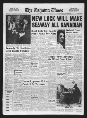 Oshawa Times (1958-), 2 Aug 1963