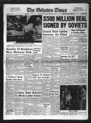 Oshawa Times (1958-), 16 Sep 1963