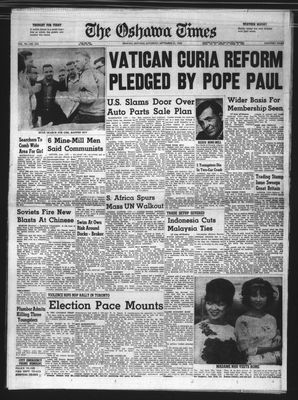 Oshawa Times (1958-), 21 Sep 1963