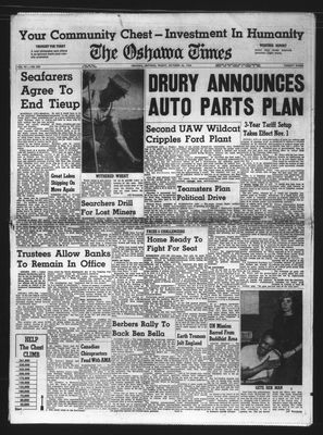 Oshawa Times (1958-), 25 Oct 1963