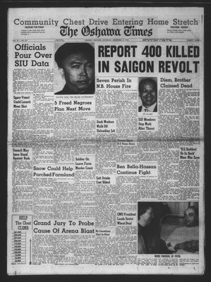 Oshawa Times (1958-), 2 Nov 1963