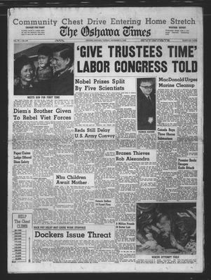 Oshawa Times (1958-), 5 Nov 1963