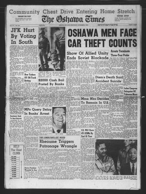 Oshawa Times (1958-), 6 Nov 1963