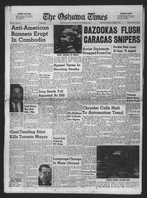 Oshawa Times (1958-), 20 Nov 1963