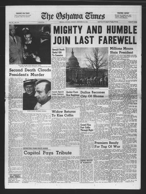 Oshawa Times (1958-), 25 Nov 1963