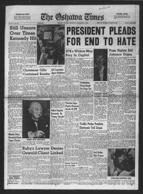 Oshawa Times (1958-), 27 Nov 1963