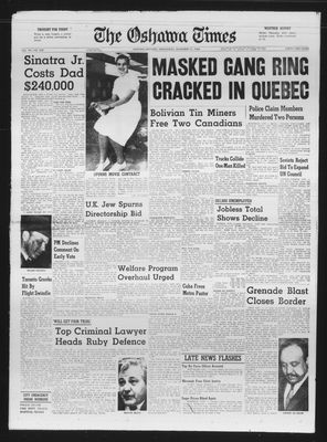 Oshawa Times (1958-), 11 Dec 1963