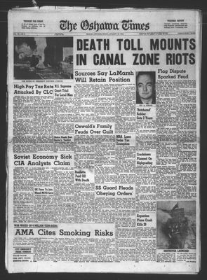 Oshawa Times (1958-), 10 Jan 1964