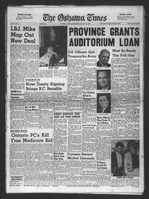 Oshawa Times (1958-), 22 Jan 1964