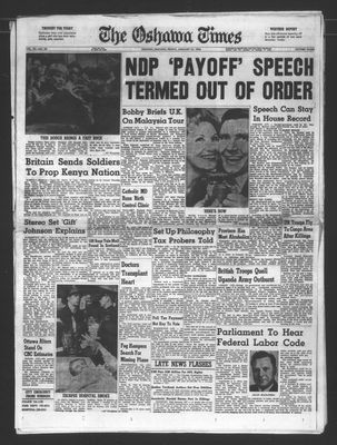 Oshawa Times (1958-), 24 Jan 1964