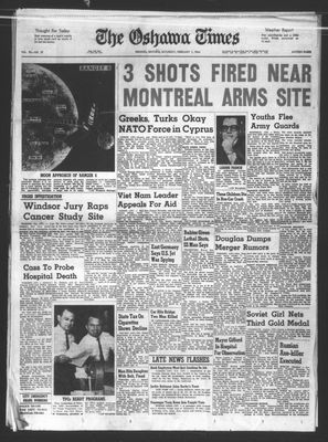 Oshawa Times (1958-), 1 Feb 1964