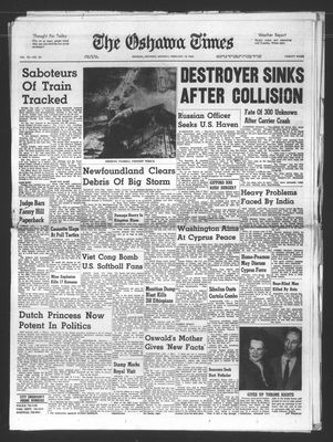 Oshawa Times (1958-), 10 Feb 1964