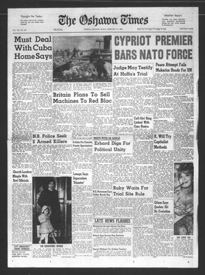 Oshawa Times (1958-), 14 Feb 1964