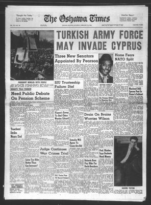 Oshawa Times (1958-), 15 Feb 1964