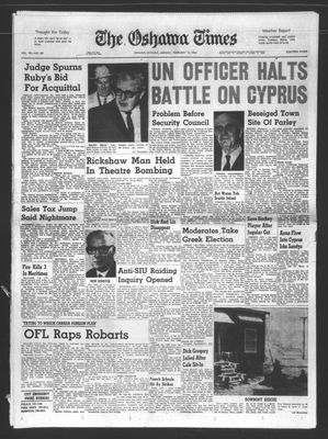 Oshawa Times (1958-), 17 Feb 1964