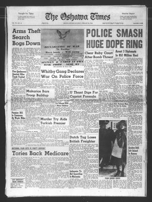 Oshawa Times (1958-), 22 Feb 1964