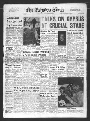 Oshawa Times (1958-), 24 Feb 1964