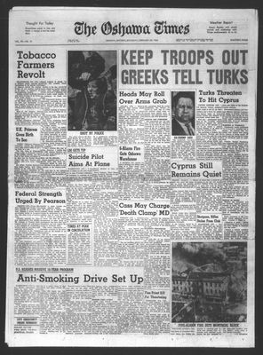 Oshawa Times (1958-), 29 Feb 1964