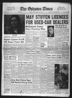 Oshawa Times (1958-), 3 Mar 1964