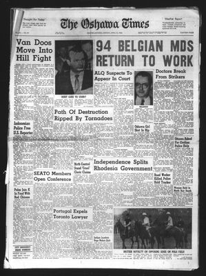 Oshawa Times (1958-), 13 Apr 1964