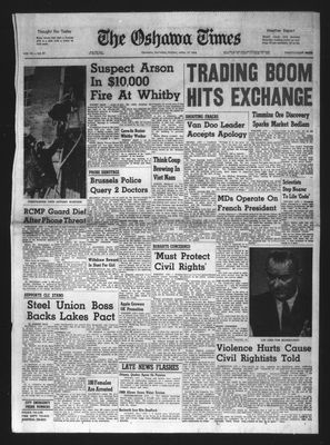 Oshawa Times (1958-), 17 Apr 1964