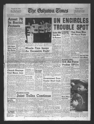 Oshawa Times (1958-), 30 Apr 1964