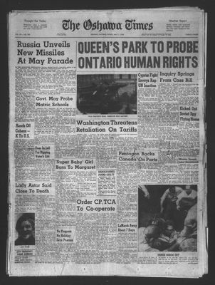 Oshawa Times (1958-), 1 May 1964