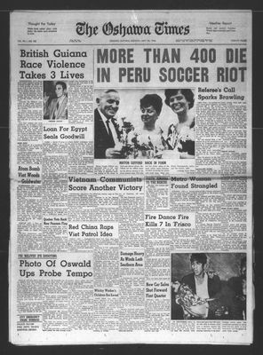 Oshawa Times (1958-), 25 May 1964