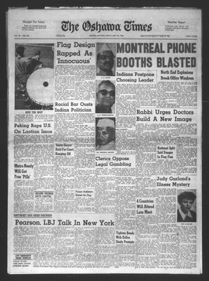 Oshawa Times (1958-), 29 May 1964