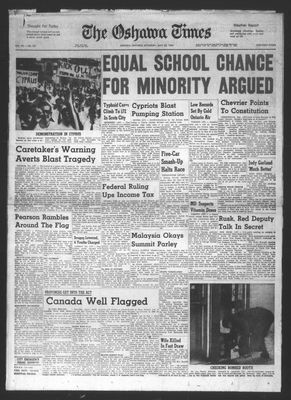 Oshawa Times (1958-), 30 May 1964