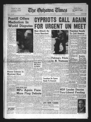 Oshawa Times (1958-), 10 Aug 1964