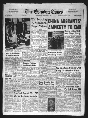 Oshawa Times (1958-), 14 Aug 1964